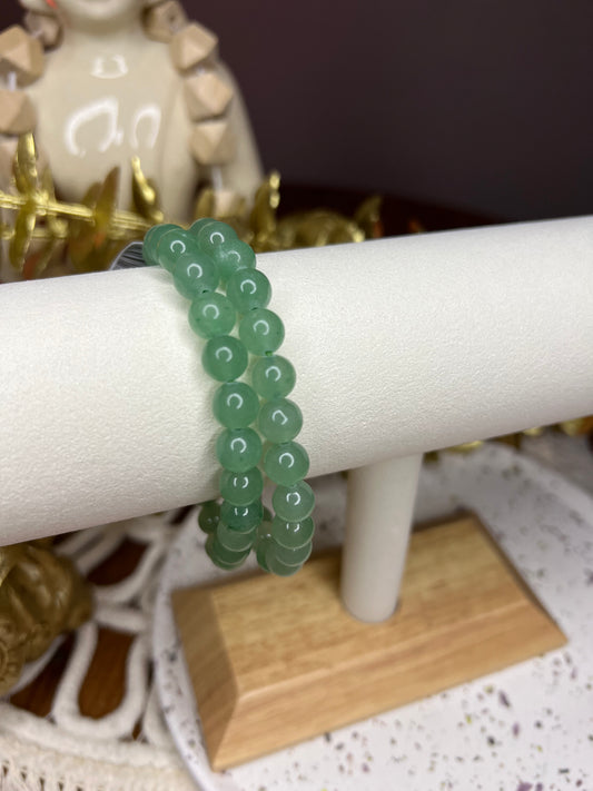 Bracelet Aventurine Verte 8mm